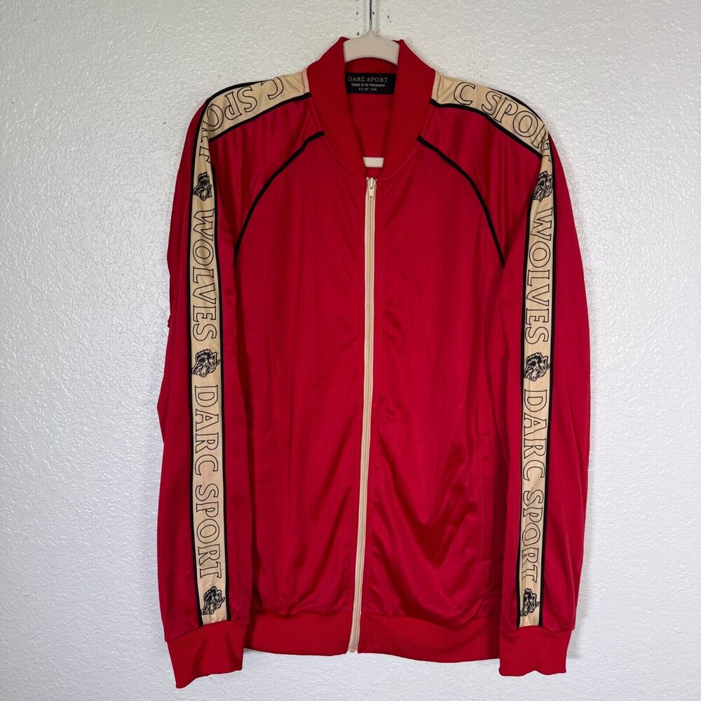 Darc Sport Track Jacket Mens Large There Is No Tomorrow Limited Ed Civil Regime